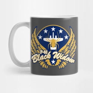 WW2 P-61 Black Widow Mug